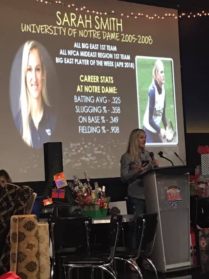 OklahomaBlaze's tweet photo. Got to hear great guest speakers at tonight’s Christmas Dinner! Sarah Smith, Michelle Thompson, Nancy Teehee and alumni Addy Bradley spoke to our players and parents about all aspects of being a student athlete! https://t.co/HJVhYwq7n4