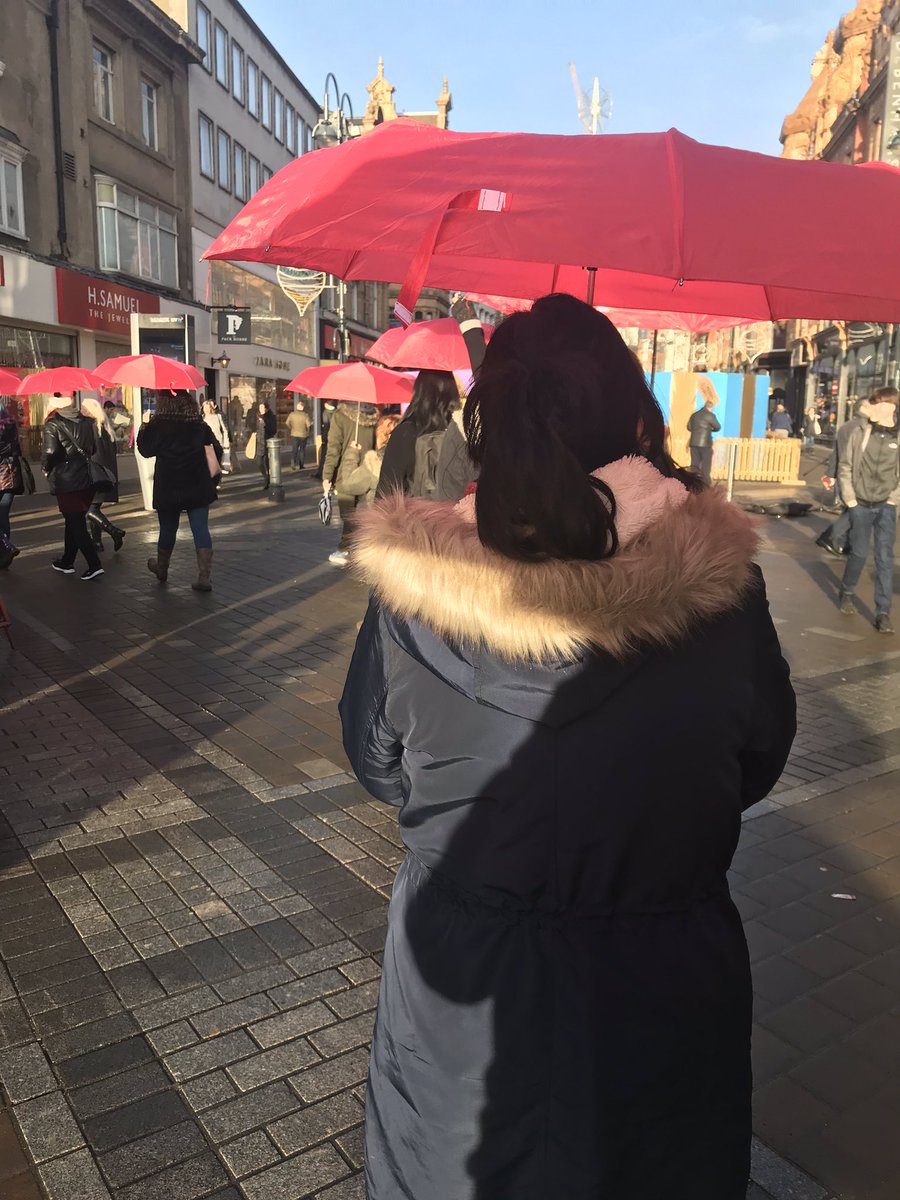 WhoresofYore's tweet photo. #RedUmbrella March through Leeds city centre to mark the International Day to End Violence Against Sex Workers

#IDEVASW18 https://t.co/nuta0AGKwT