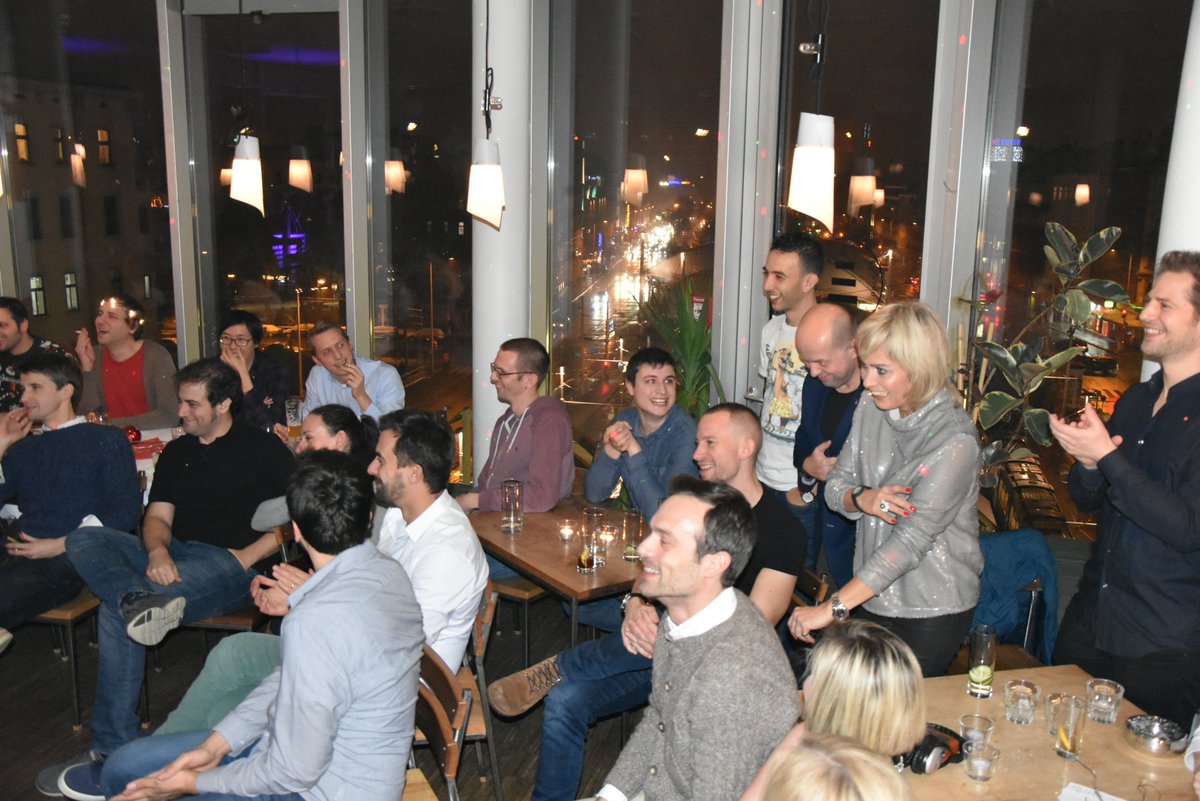 Ixolit's tweet photo. On Friday we celebrated the legendary IXOLIT MAS-Party! This year we enjoyed a punch over the rooftops of Vienna, as well as tasty food & cool drinks, good music & an activity game with lots of creative & funny moments! ;-) #xmas #ixofamily #ixolit #ixopay #vienna #IT https://t.co/P28NMiBx1v