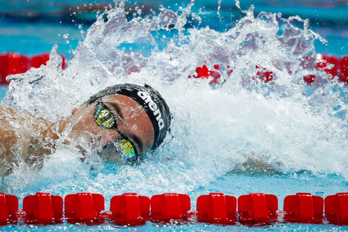 ItaliaTeam_it's tweet photo. Argento iridato ieri nei 1500 sl al termine di una gara strepitosa, sul podio nella 10 km delle World Series poco più di un mese fa. 🏊‍♂️ Ma quanto è forte @greg_palt?!?!?! 💙

#ItaliaTeam @FINOfficial_ #FINAHangzhou2018 https://t.co/JfuZHcwXdF