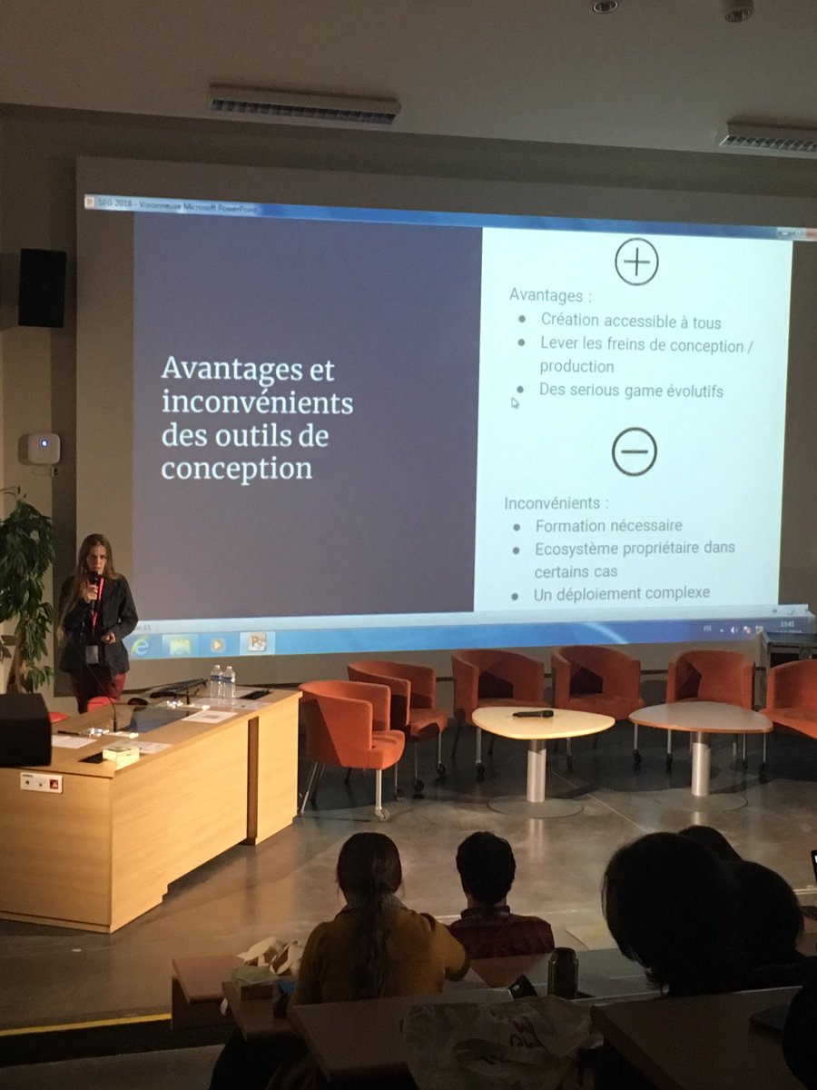 VincentTerrasi's tweet photo. Presentation excellente des outils numériques pour créer des serious escape games : twine, vts editor, uptale,... #seg_2018 #seriousfactory https://t.co/MsbrbVuMwa
