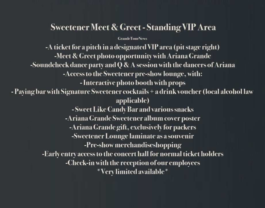 Grande Tour News On Twitter Europe Vip Package Prices