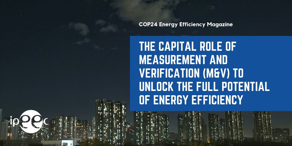 IPEEC's tweet photo. #EnergyEfficiency is not a tangible asset. It provides, however, a flux of revenues in the form of costs avoidance. Intangible assets are difficult to value, let alone to trade. Learn more about the role of measurement and verification  #MandV here: https://t.co/JgtgKljA6g https://t.co/cz4P4QIM6p