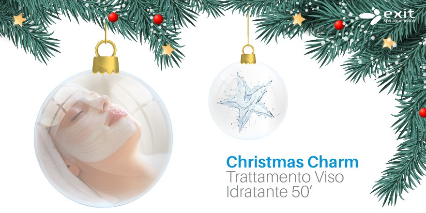 ExitSpa's tweet image. A #Natale regala un’esperienza di #bellezza unica! Con il nostro trattamento viso idratante il regalo sarà doppio: pelle immediatamente più liscia e luminosa e un’impareggiabile sensazione di #benessere. Vizia chi ami! Scopri di più bit.ly/2Ern5HD