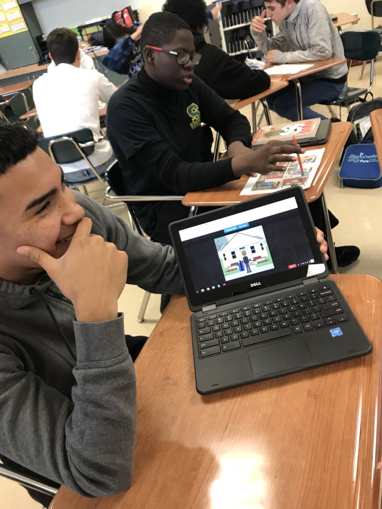 RawsonMs's tweet photo. AP Lang students sharing their graphic Holocaust survivors’ stories. #echoesandreflections  @pbcsd @PBCtrailblazers @kgwhetsell @SuncoastHighFL https://t.co/sYyJwArKXW