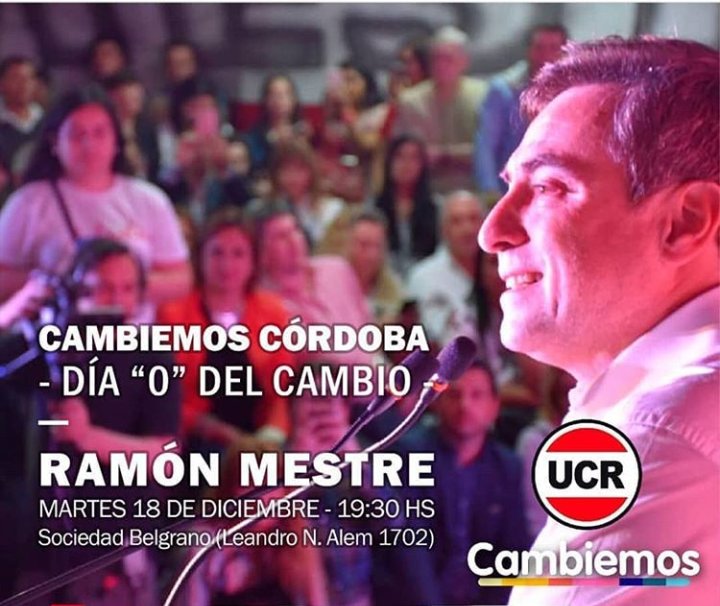 agbritos's tweet photo. 18/12. a las19.30hs la @13Secc presente junto a @ramonjmestre. Vamos todos. Todosss!!. #RamonJavierMestreGobernador. @CarlosMaizon @JJuaneda @GonzaGimenez90 @cossarmarcelo @Matiasgonzasiar @NADYSLUZDELUNA @Yesicazalazar1 @gisevemposta @leandrokevin2 @NoraEgea @Gloria26821304 https://t.co/lIZqNLd2Tl
