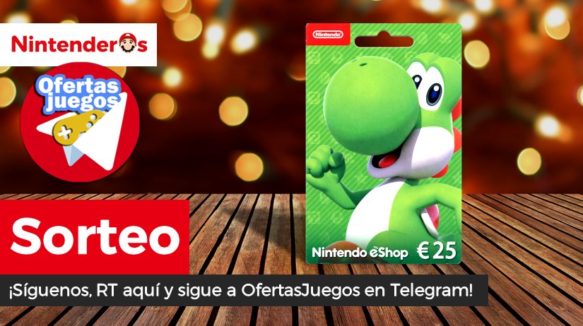 Nintenderos's tweet image. ¡Sorteamos una tarjeta de la Nintendo eShop de 25€!

➡️ Síguenos en Twitter: @Nintenderos
➡️ RT aquí
➡️ Sigue el canal de Telegram OfertasJuegos Nintendo: ojueg.es/OfertasJuegosN…

¡Suerte! - nintenderos.com/2018/12/sortea…
