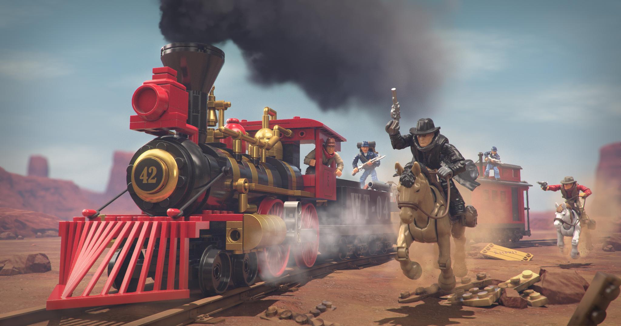 mega construx train