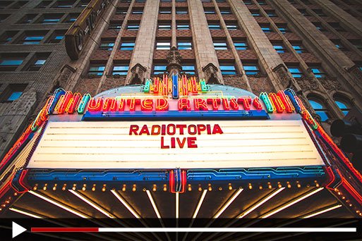 radiotopia's tweet photo. Did you miss #RadiotopiaLive this year? Donate to our fundraiser and get a video of our live show, featuring@99piorg, @Criminalshow, @RadioDiaries and more. Watch from the comfort of your own home! https://t.co/ZBSMZnENTi https://t.co/PhMkUOlVjU