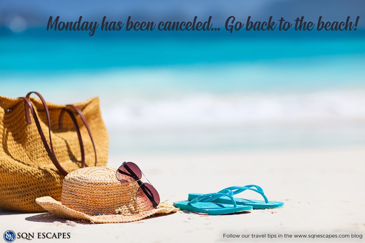 SqnEscapes's tweet photo. Monday has been canceled... Go back to the beach!    

#Monday #BeachMonday #BeachEscape #SQNExperience #BeachMorning #FamilyVacation #LuxuryTravel https://t.co/zes7Fi5hTo