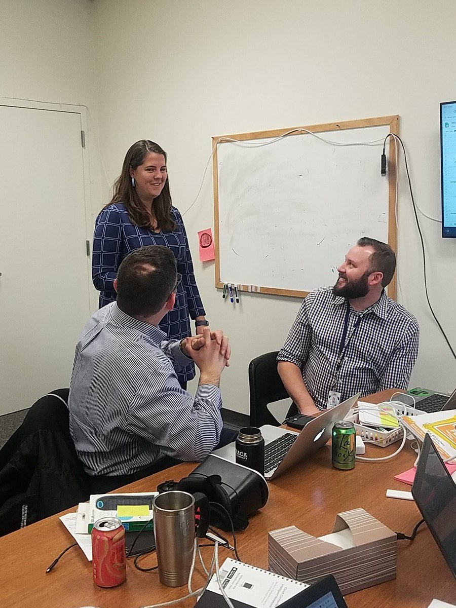 HeatherTechTST's tweet image. #CS4ALL #ICSDEdTech teamwork to develop a usable plan for moving practice forward.