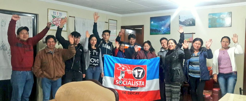 La parroquia Sidcay realizó sus Primarias con aval  del <a href="/CNEAzuay/">CNE Azuay</a>   y presentó su lista de candidatos.  #ConAlmaSocialista <a href="/PSocialistaEc/">Partido Socialista</a> <a href="/silviasalgadoan/">Silvia Betzabeth</a> <a href="/RonaldVerdesoto/">Ronald Verdesoto</a>