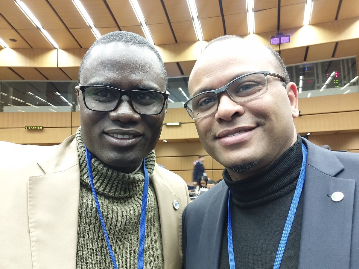 AfrinypeSenegal's tweet photo. A l'#Office des #Nations #Unies #ONUV🇺🇳 à #Vienne🎡 en #Autriche🇦🇹 pour participer au Forum #Accelerated_Africa_Conference_2018💼 de #ADYFE en Marge du #Forum de #Haut #Niveau #Afrique🌍 #Union_Européenne🇪🇺.#ANOUS2018🇸🇳. #EnsembleLeTravailContinue. #CNJSENEGAL🇸🇳🇸🇳🇸🇳 https://t.co/6fUjXInLjR