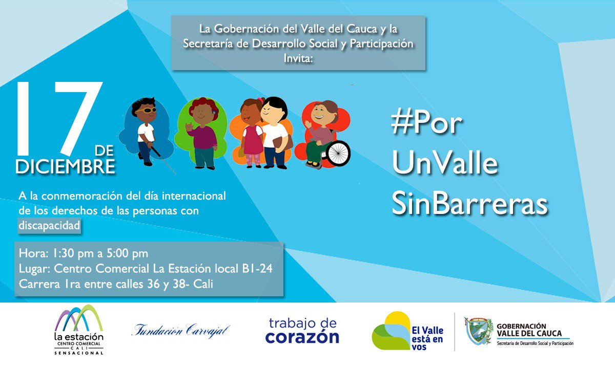 c_discapacidad's tweet photo. #17DeDiciembre Dr @jgparra03 #Coordinador #ProgramaDeDiscapacidad de la #SecDesaSocialYParti @GobValle INVITACIÓN ESPECIAL https://t.co/DIDx3YCpSx