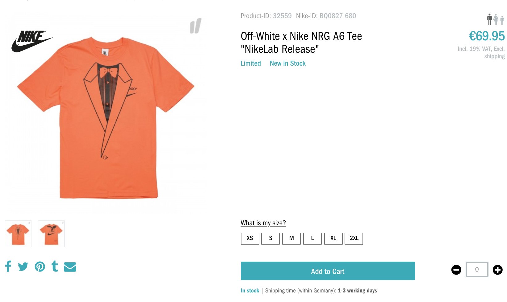 nikelab x off white nrg a6 tee
