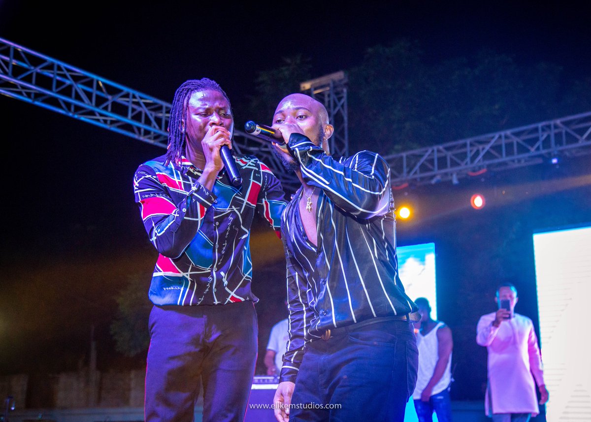 IamKingPromise's tweet photo. BHIM President @stonebwoyb at PROMISELAND !!! Big love Top Skanka!! https://t.co/0EZlJcG06d