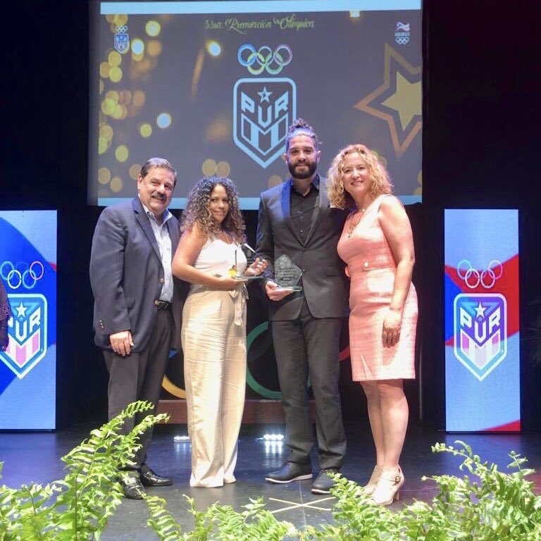 OKCforSoccer's tweet photo. Last night, at a ceremony in San Juan, @CLaurendi23 was named Puerto Rico’s Male Footballer of the Year! 

He also met Puerto Rican football legend Juan “Saso” Tulier!

Well deserved, Cody! 👏🇵🇷👊

#ForCityAndClubAndCountry https://t.co/EDhyawYiXG