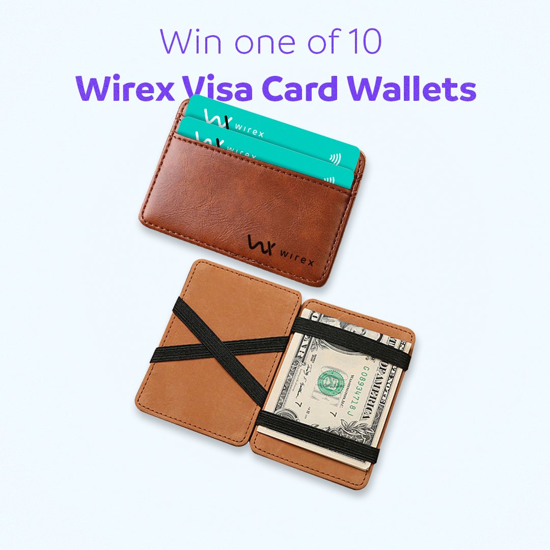 To celebrate the milestone &amp; to thank you for helping us make it happen, we're giving away 10 limited edition Wirex Visa Card Wallets (c/o <a href="/sleone_76/">sleone</a>) to Wirex users!
🔁 Simply RT &amp; follow us for your chance to win
🌎 Open worldwide
Entries close 20/12/2018. 
#BTC #LTC #XRP #ETH
