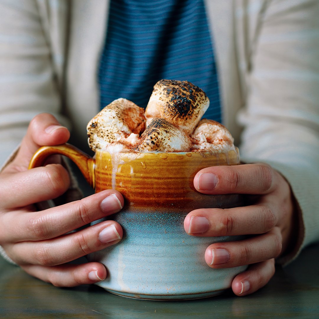 'Tis the season to perfect your hot chocolate.  What's your topping of choice: toasted marshmallow or whipped cream? Vote below!