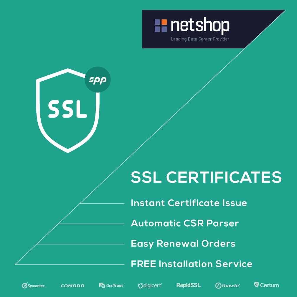 ➡️ SSL Certificates - http://buff.ly/2PIcfiD ⬅️
#SPP #Datacenter #Domainnames #SSL #cPanel #VPS #DNS #Webhosting #Servers #Cloud #Backup