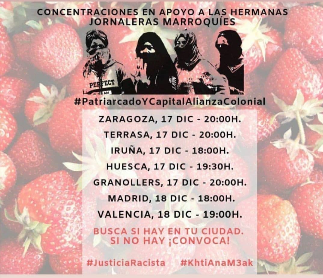 Hoy en Zaragoza #JusticiaPatriarcal 
#JusticiaRacista #YoSÍTeCreo