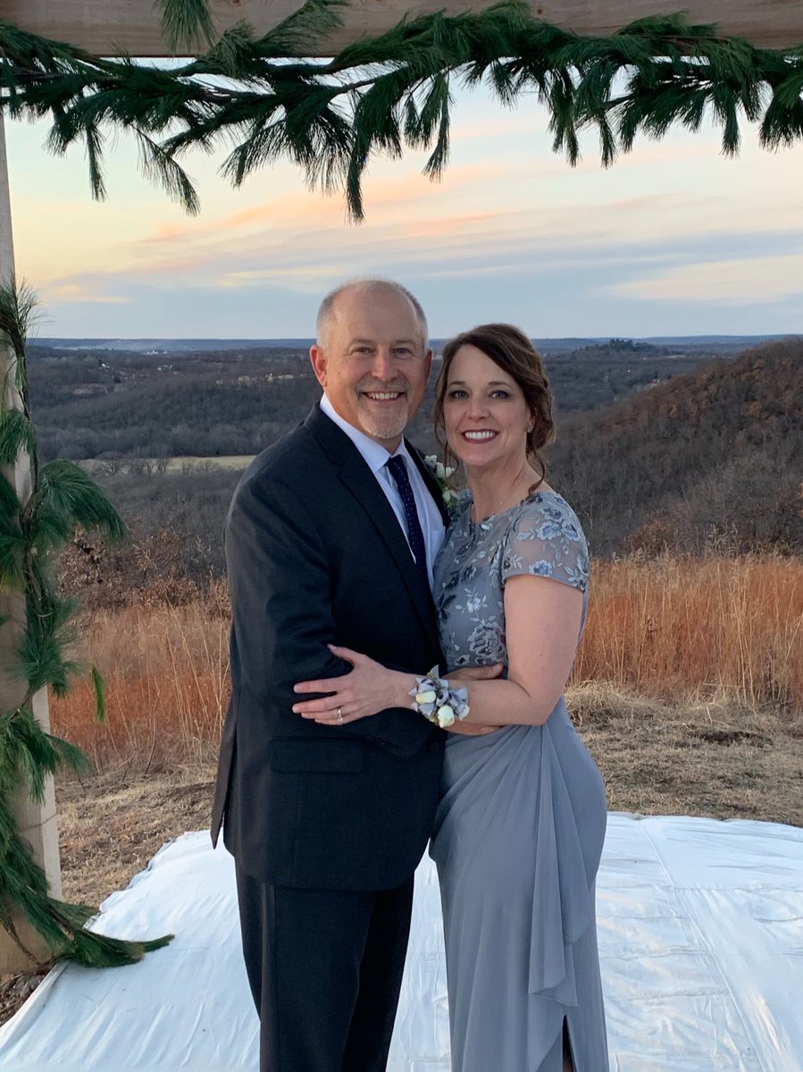 Viklynn24's tweet photo. Happy birthday to my handsome hubby! 50 looks amazing on you! I love you to the moon and back times infinity! https://t.co/5KSKrJqG6d
