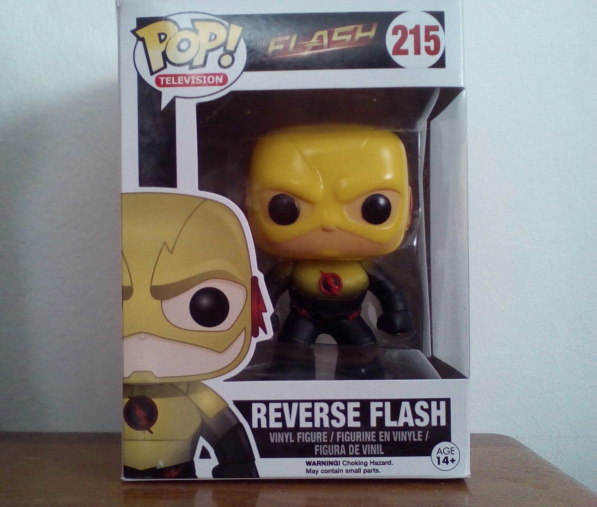 My mother has given me this wonderful Funko Pop of the Reverse Flash, this Funko...