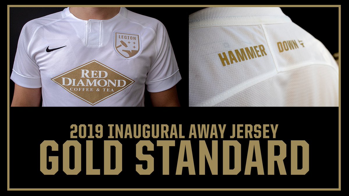 Introducing the first jersey in Legion FC history, the Gold Standard.

Bit.ly/InauguralKit | #GoldStandard