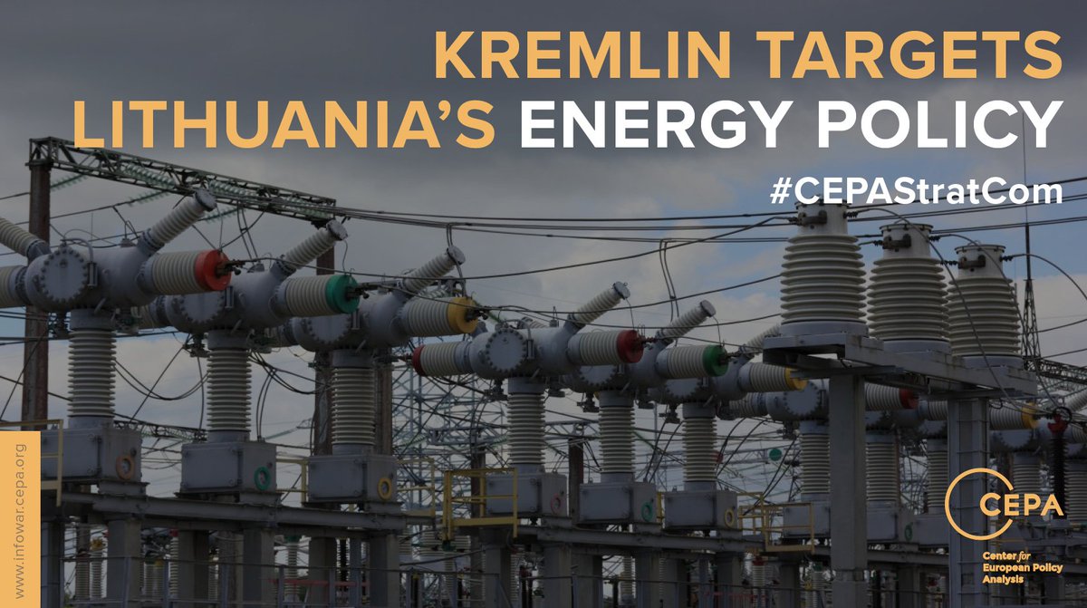 cepa's tweet photo. Pro-Kremlin media tries to sow divisions over Lithuania's new energy prices. @daliabankausk analyzes why. https://t.co/lbKAqJpwuN #CEPAStratCom https://t.co/qBD1fZSrlP