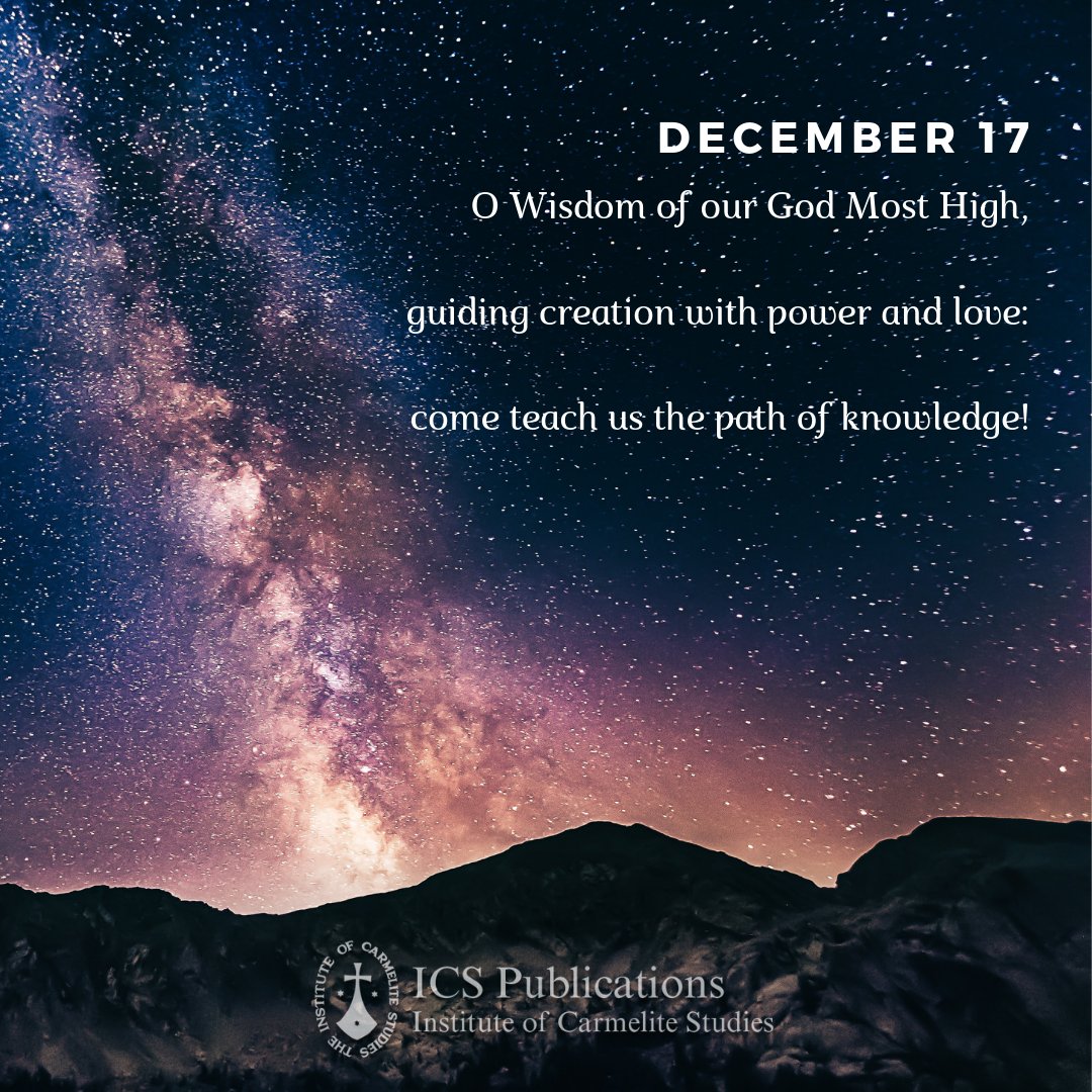 ICSPublications's tweet photo. "The Lord has always revealed to mortals the treasure of his wisdom and his spirit, but now that the face of evil bares itself more and more, so does the Lord bare his treasures more." —St. John of the Cross (Sayings of Light and Love, 1) https://t.co/KMVAlkUQtX
