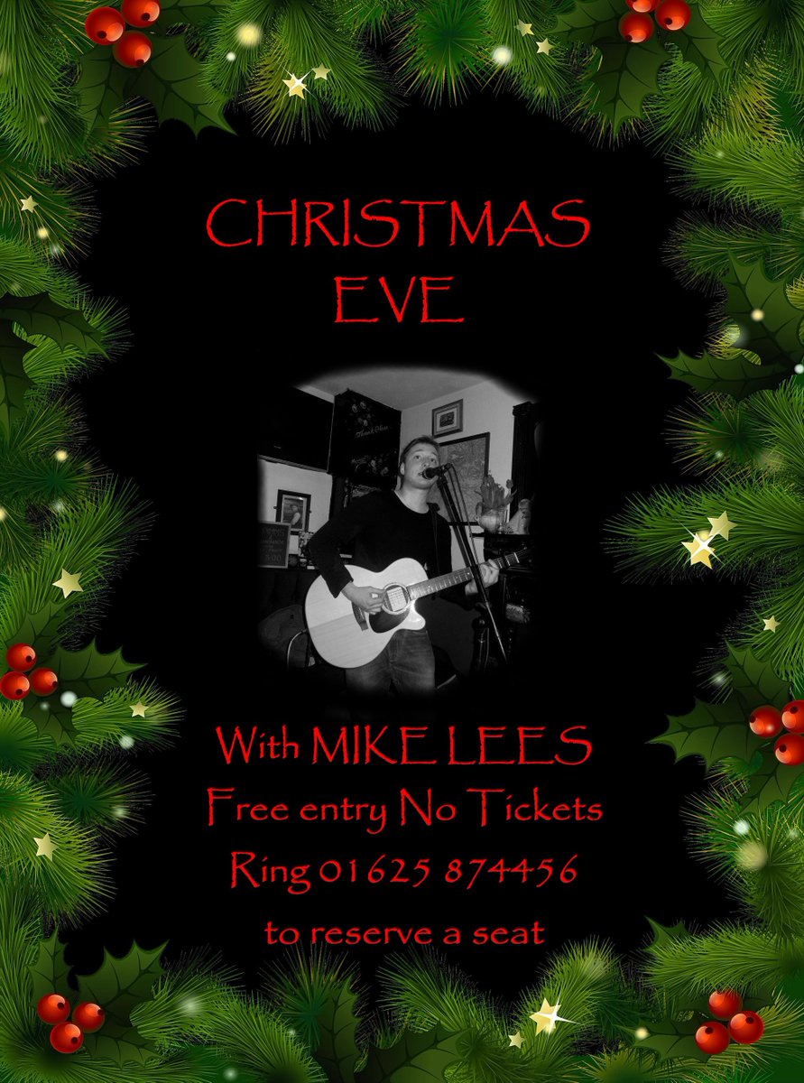 Christmas at #acousticpoynton
Free entry ring 01625 874456 to reserve a seat