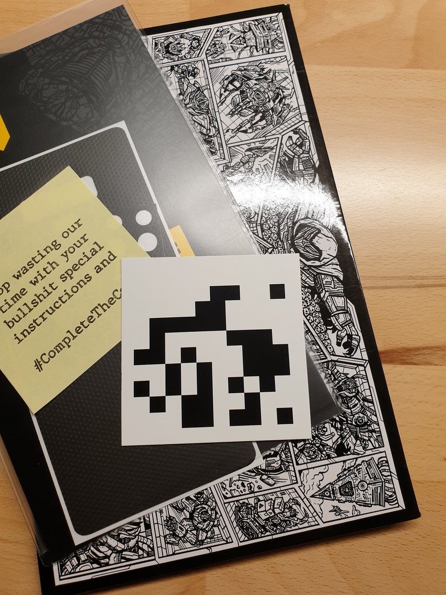 MaxJmb's tweet photo. You have card 2/9. Post yours. Find the rest. #CompleteTheCode
@dbrand https://t.co/3bXahybMwG