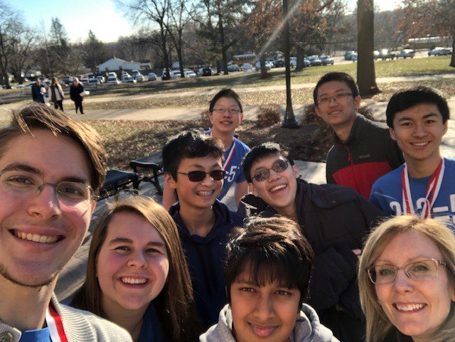 JCSD_MathClub's tweet image. Way to go JHS Math Team!!!  Third place at the Iowa City High Math Competition Dec. 15th!