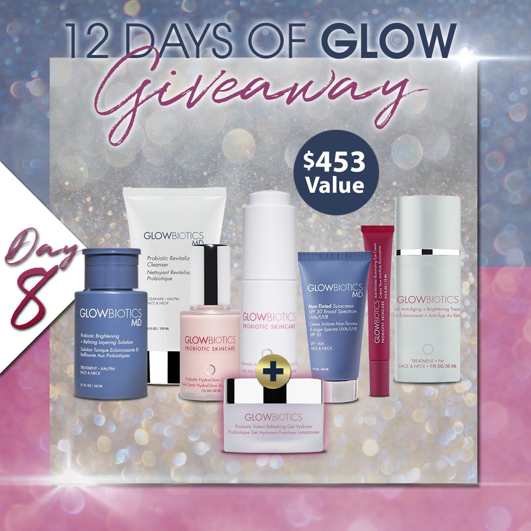 glowbiotics's tweet photo. ✨Day 8 of our #12DaysofGlow #Giveaway✨

Our #Probiotic Instant Refreshing Gel Hydrator rapidly cools, calms, and hydrates stressed, irritated skin this #winter. Enter to win this + prizes from days 1-7 (total value $453) today ONLY, https://t.co/xNZT728Nrh https://t.co/qSlIWRb8vu