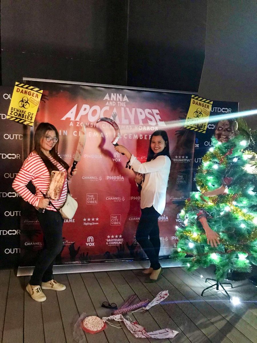 frontrowfilmsME's tweet photo. And the festivities are afoot! 🧟♂️🧟♀️ #AATAME https://t.co/rd3TqftX4n