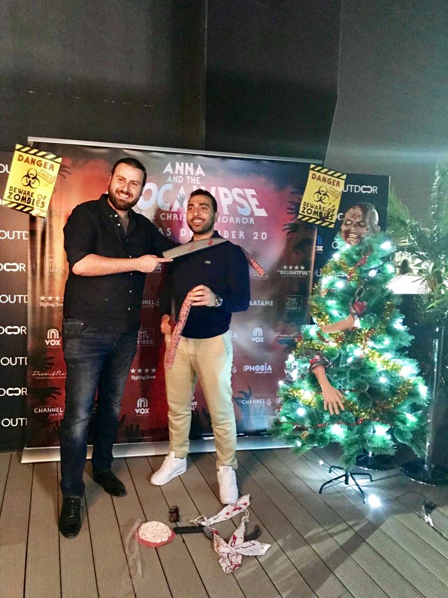 frontrowfilmsME's tweet photo. And the festivities are afoot! 🧟♂️🧟♀️ #AATAME https://t.co/rd3TqftX4n