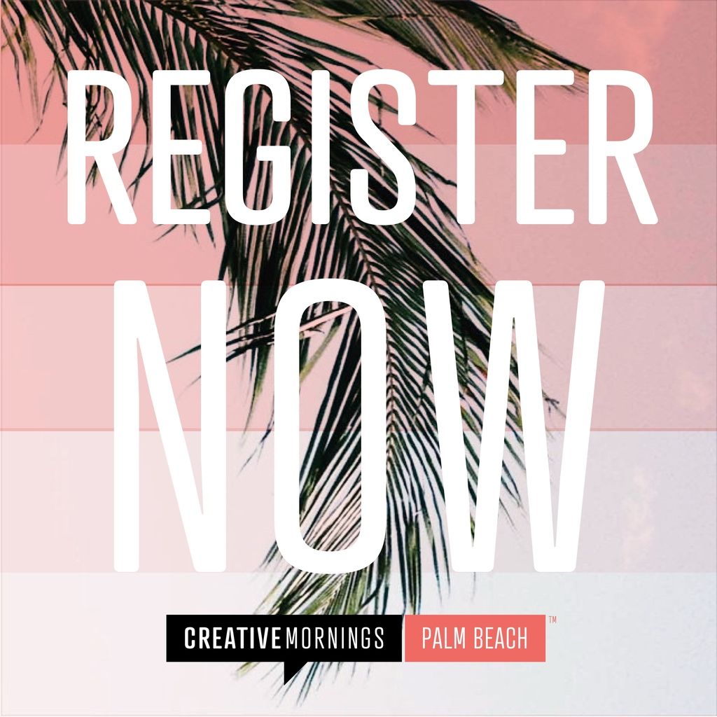 It's that best time of the month! Time to register for #CMPB! 

buff.ly/2Ee7XNL

With <a href="/mohnacky/">Nicholas Mohnacky 🏄🏽‍♂️</a> at the helm and <a href="/WeAre1909/">1909</a> as the home, you won't want to miss this. Make your holidays happier with <a href="/creativemorning/">CreativeMornings</a>