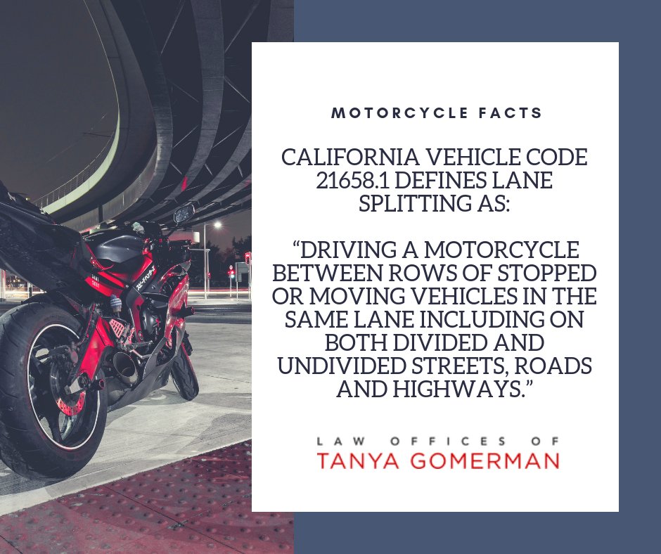 Know the law. #motorcycleaccidents #motorcycles #motorcyclists #personalinjury #SFpersonalinjury #personalinjuryattorney