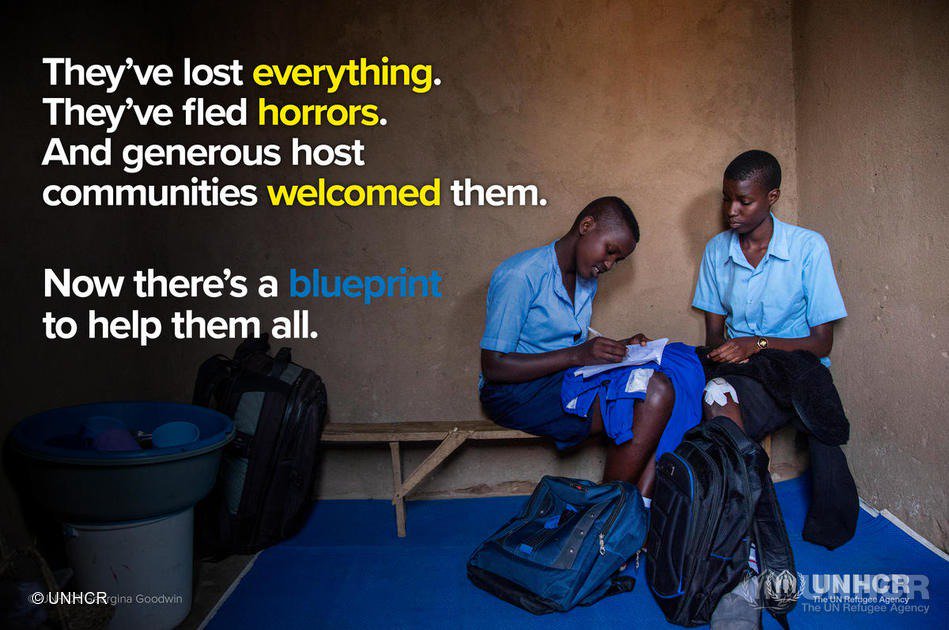 MelissaFleming's tweet image. It was an honour to watch history unfold today at the @UN in New York. The Global Compact on Refugees has officially been adopted by the General Assembly. 

It will transform refugee response, benefiting both refugees and the communities that host them.
#RefugeeCompact