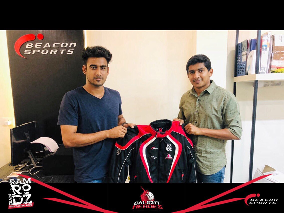 RAMRODzINDIA's tweet photo. We are glad to announce our official sponsors @CalicutHeroes #beaconsports @RAMRODz_PF https://t.co/BmVbYAb6QU