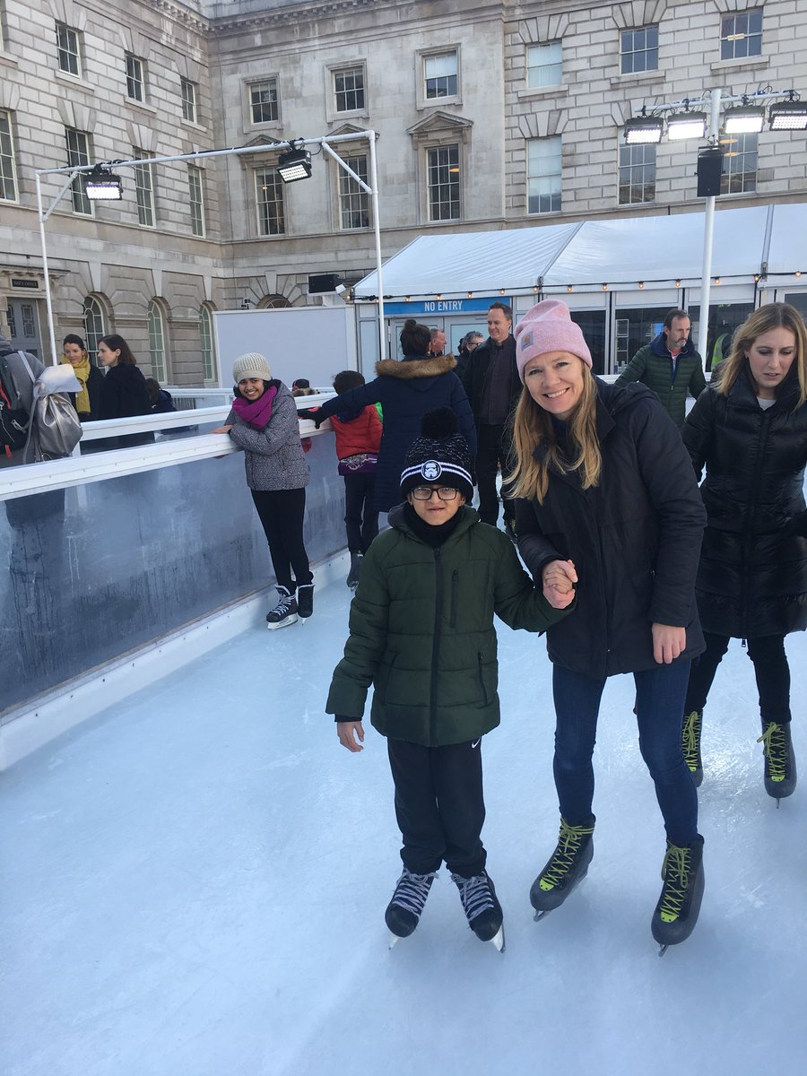 OakLodgeSchool's tweet photo. The top 8 merits and personal learning target winners went to Somerset House Ice Rink as a reward for their hard work this term! A really enjoyable morning! #MeritWinners #PersonalLearningTargetWinners #IceSkating #RewardTrip https://t.co/4x9CNSMJn4