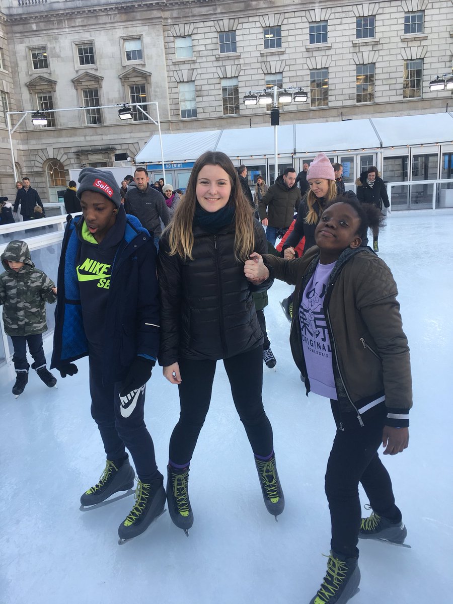 OakLodgeSchool's tweet photo. The top 8 merits and personal learning target winners went to Somerset House Ice Rink as a reward for their hard work this term! A really enjoyable morning! #MeritWinners #PersonalLearningTargetWinners #IceSkating #RewardTrip https://t.co/4x9CNSMJn4