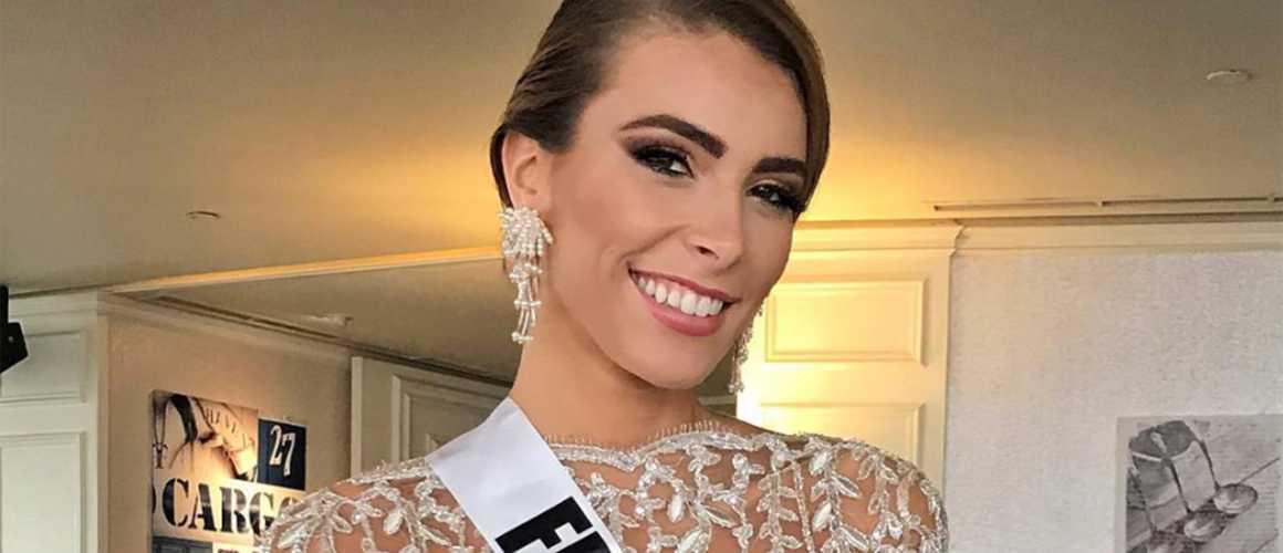 TeleLoisirs's tweet photo. #MissUnivers2018 : #EvaColas éliminée aux portes du top 20 https://t.co/HjHmZnnRIC https://t.co/0PTvWU0og3