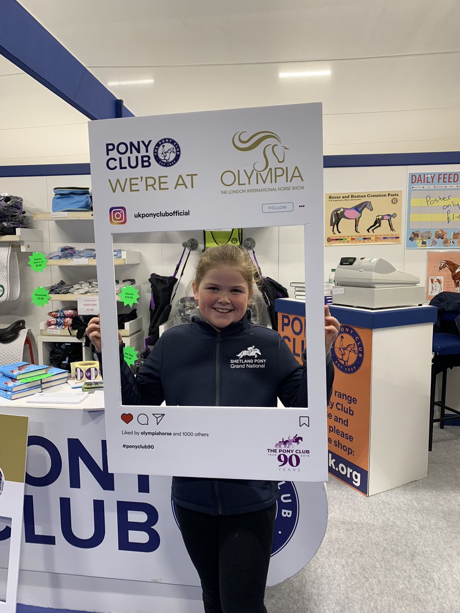 JoGubb's tweet photo. @olympiahorse @ThePonyClub @spgn first day olympia fun https://t.co/p4OS4xCY5Y