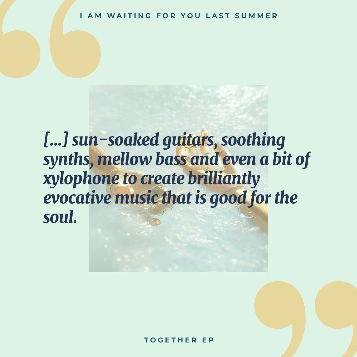 "...sun-soaked guitars, soothing synths, mellow bass and even a bit of xylophone to create brilliantly evocative music that is good for the soul"
Thank you to <a href="/theindyreview/">The Indy Review</a>!

Full review: theindyreview.com/2018/11/26/wor…