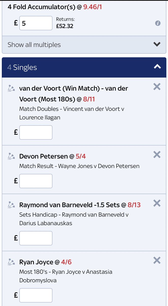 DTroubleTips's tweet image. TONIGHTS ACCA 🎯🎯