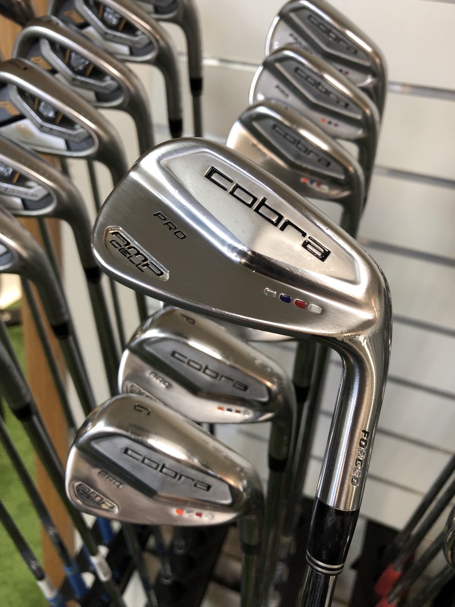 golf_factory's tweet photo. Top condition AMP Cell Pro Irons
5-PW + GW π΅π΄βͺοΈ
Stiff Dynamic Gold S300 shafts
#cobra #cobragolf #cobrauk #lovegolf #golfislife #ironplay #instagolf #thegolffactory #northeastgolf #newcastle #cheapgolfclubs #ampcell #dynamicgolds300 https://t.co/opQVJmnB3W