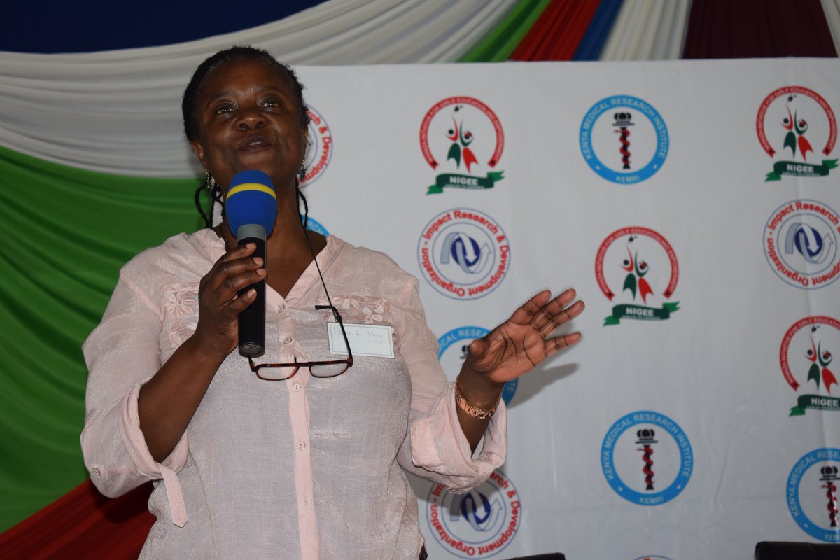 NigeeKenya's tweet photo. It was a great day for the girls to listen to simplified scientific presentations on HIV prevention models from our globally renowned researchers like Prof. Elizabeth Bukusi, Dr. Nelly Mugo, Dr. Patrick Oyaro, Dr. Victor omollo, Dr. Kawango &amp; Prof. Sylvia Ojoo https://t.co/Dyfgi2X2BB