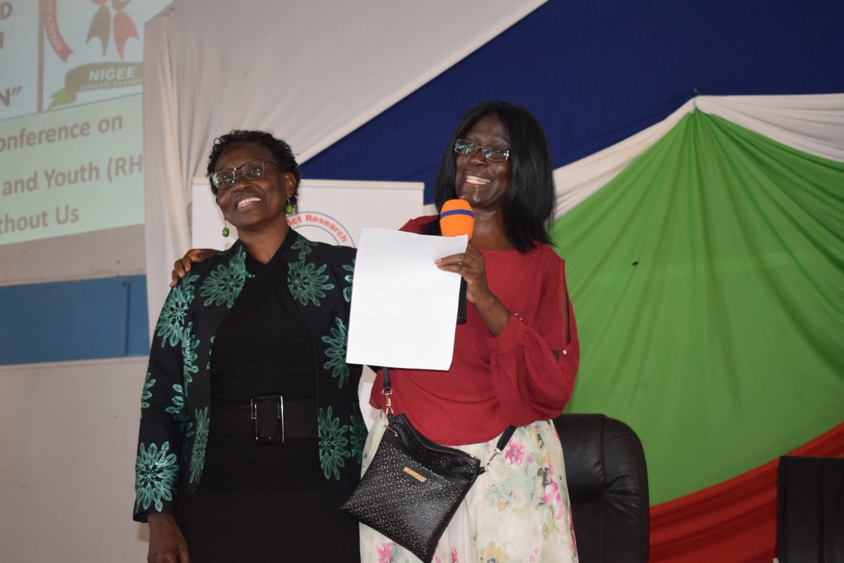 NigeeKenya's tweet photo. It was a great day for the girls to listen to simplified scientific presentations on HIV prevention models from our globally renowned researchers like Prof. Elizabeth Bukusi, Dr. Nelly Mugo, Dr. Patrick Oyaro, Dr. Victor omollo, Dr. Kawango &amp; Prof. Sylvia Ojoo https://t.co/Dyfgi2X2BB