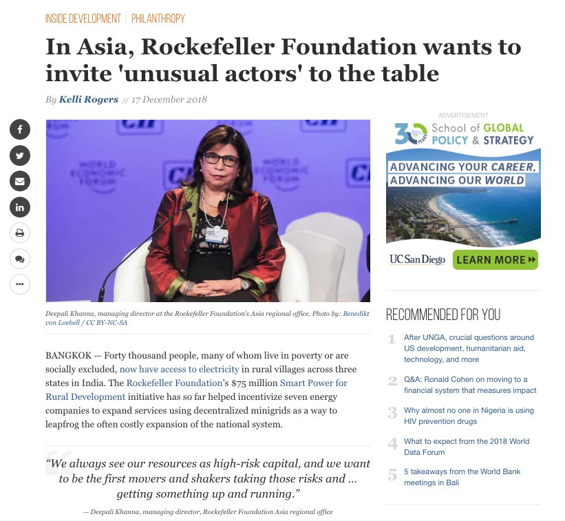 12/17/18 In Asia, Rockefeller Foundation wants to invite 'unusual actors' to the table  #Antitrust https://www.devex.com/news/in-asia-rockefeller-foundation-wants-to-invite-unusual-actors-to-the-table-94002Rockefeller/Asia FoundationQ239The Asia Foundation.CIA-RDP84B00049R001303260026-4Happy hunting.Q #HappyHunting @POTUS  #QArmy  #QAnon  #PatriotsUnited